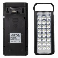 POWERMASTER PM-23800 24 LEDLİ TELEFON ŞARJ EDEBİLEN IŞILDAK