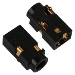 Elektromer EL-34286 Tablet PC DC Dişi Güç Şarj Soketi Konnektörü 3 Pin 3.5*1.35 Mm Şase No:24