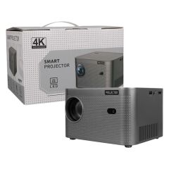 Hello HY350 Sesli Komutlu Android 11 Akıllı LED Projeksiyon FHD Kablosuz Görüntü Aktarım Destekli Ev Sinema Sistemi