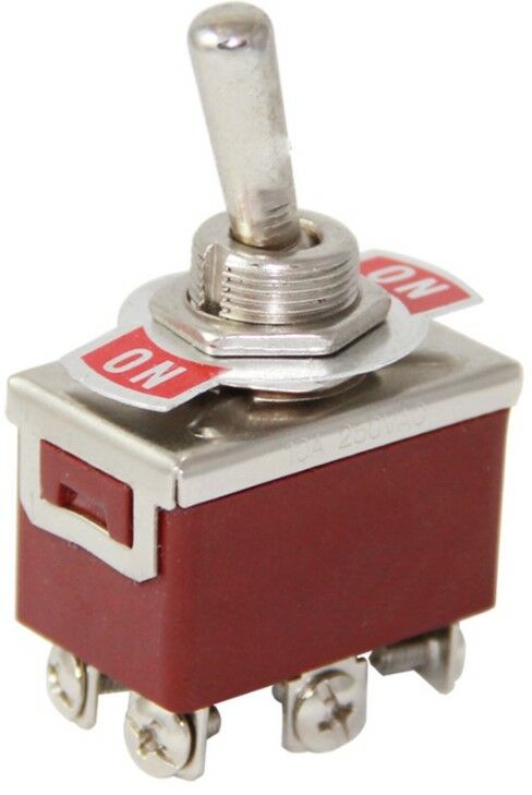 TOGGLE SWİTCH 6P ON-OFF Ø12MM (IC-157)