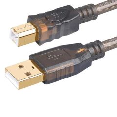 Powermaster PM-29486 Şeffaf Chipset 10 Metre Usb 2.0 Yazıcı Kablosu