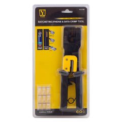 POWERMASTER YK-376M RJ11-RJ12-RJ22-RJ45 3LÜ SOKET SIKMA PENSESİ