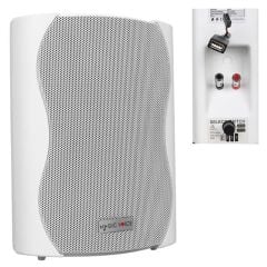 MagicVoice F-LHY5S 5.25'' (13.5 CM) Hat Trafolu Duvar Tipi Sütun Hoparlör (20W RMS / 180W Peak - MP3 USB Uyumlu) - Beyaz