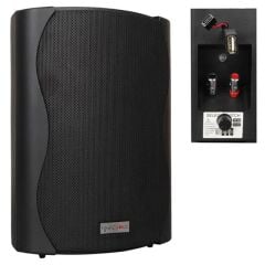 MagicVoice F-LHY6.5S 6.5'' (16 CM) Hat Trafolu Duvar Tipi Sütun Hoparlör (30W RMS / 200W Peak - MP3 USB Uyumlu) - Siyah