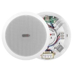 MagicVoice TPI-351 6'' (16 CM) Hat Trafolu Alçıpan/Asma Tavan Tipi Hoparlör (6W RMS - MP3 USB Uyumlu) - Beyaz