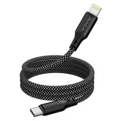 Raca RC20L 35 Watt Type-C to Lightning Manyetik Şarj Kablosu (1 Metre) - Siyah