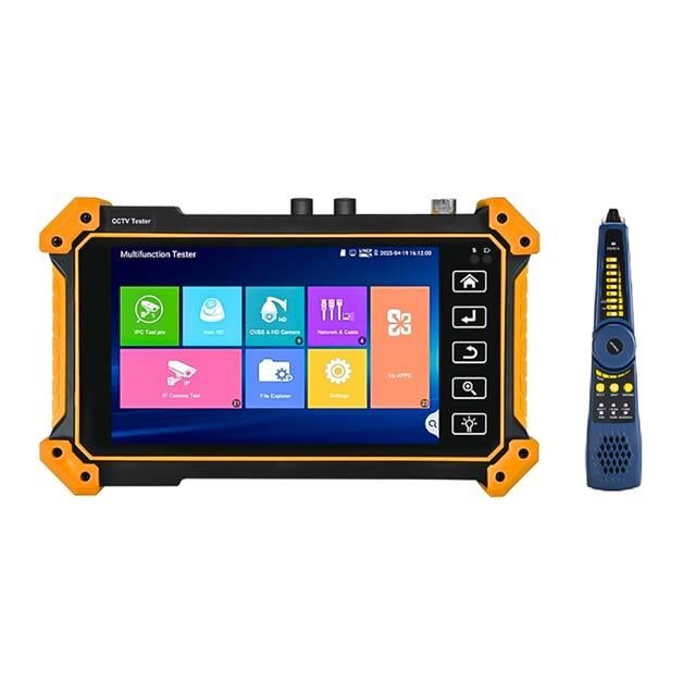 Novacom NVC-MFOV58 IP-HD-TVI-CVI-AHD-OPM-VFL Fiber CCTV Kamera Test Cihazı