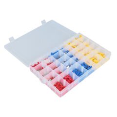 POWERMASTER PM-25982 MUHTELİF ÖLÇÜLERDE KABLO PABUÇ (480 PARÇA)