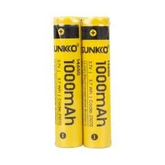 Sunkko 3.7 Volt 1000 Mah 14650 Şarj Edilebilir Pil (Tekli)