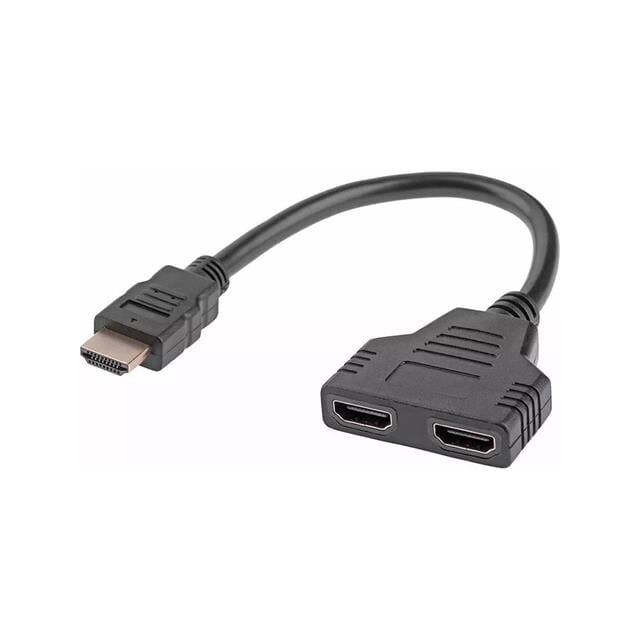 Narita NRT-4029 Hdmi Erkek-Hdmi Dişi X 2 Adaptör 30 Cm Kablo Çoklayıcı Splitter