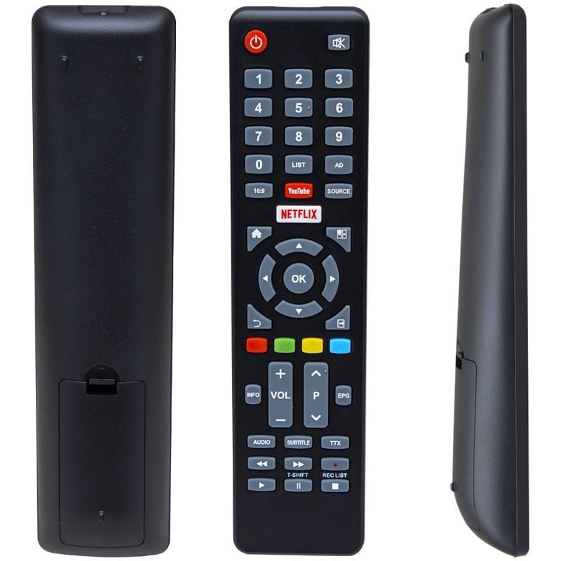 WEKO KL BOTECH NETFLIX-YOUTUBE TUŞLU LCD LED TV KUMANDA (7601-32Y022-0044BEH1-YDX07601RA0-19A1100073)