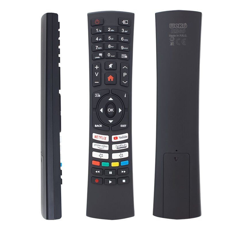 WEKO KL VESTEL NETFLIX-PRIME VIDEO-YOUTUBE-TWITCH TUŞLU OVAL KALIP LCD LED TV KUMANDA