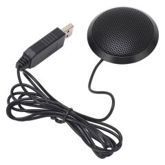 Haiki HK-102 USB 1.5 Metre Kablolu Kondenser Masaüstü Toplantı Podcast Mikrofonu