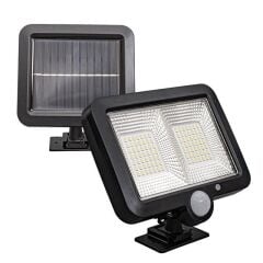 Powermaster SL-F98 Solar Duvar Lambası