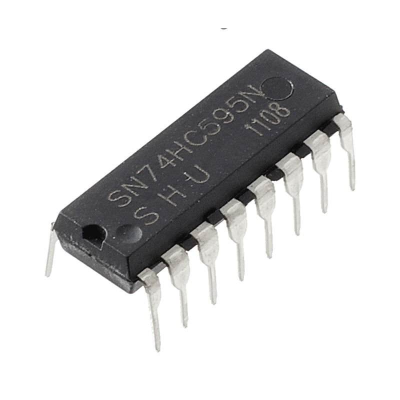 74 HC 595 DIP-16 ENTEGRE DEVRE