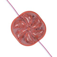 PowerMaster PM-14697 12 Volt 3 Watt Kırmızı Yanıp Sönen Çakar 6565-2835 Modül Led 65x65x12mm