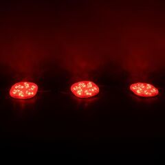 PowerMaster PM-14705 12 Volt 3 Watt Kırmızı Sabit 6565-2835 Modül Led 65x65x12mm