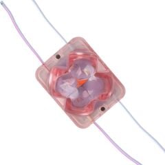 Powermaster PM-14724 12 Volt 2 Watt Pembe Sabit 4333-3030 Modül Led 43x33x28mm