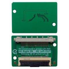 LCD PANEL FLEXİ REPAİR KART 4K RİGHT İN 4K LEFT OUT FPC TO LVDS QK0822B