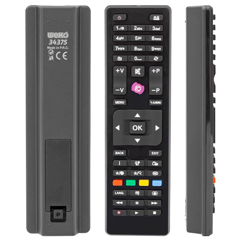 WEKO KL VESTEL-SEG-REGAL RC4875 KARE GÖBEK MİNİ LCD LED TV KUMANDA (40042=34375)