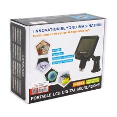POWERMASTER PM-18798 4.3 LCD DİJİTAL EKRANLI 3.6 MP HD TAŞINABİLİR MİKROSKOP (1-600X ZOOM-LİTYUM PİLLİ)