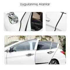 PowerMaster PM-26300 Araç İçi Dışı U Tipi Geçmeli 4 Metre Koruyucu Dekoratif Esnek Çıta