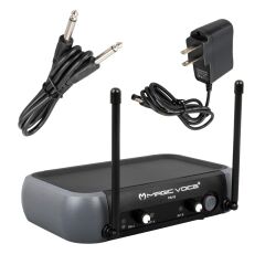 MAGICVOICE PG-42X VHF 2 EL KABLOSUZ TELSİZ MİKROFON (VOLUME KONTROLLÜ)