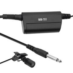 MAGICVOICE MM-701 600 OHM KABLOLU YAKA MİKROFONU