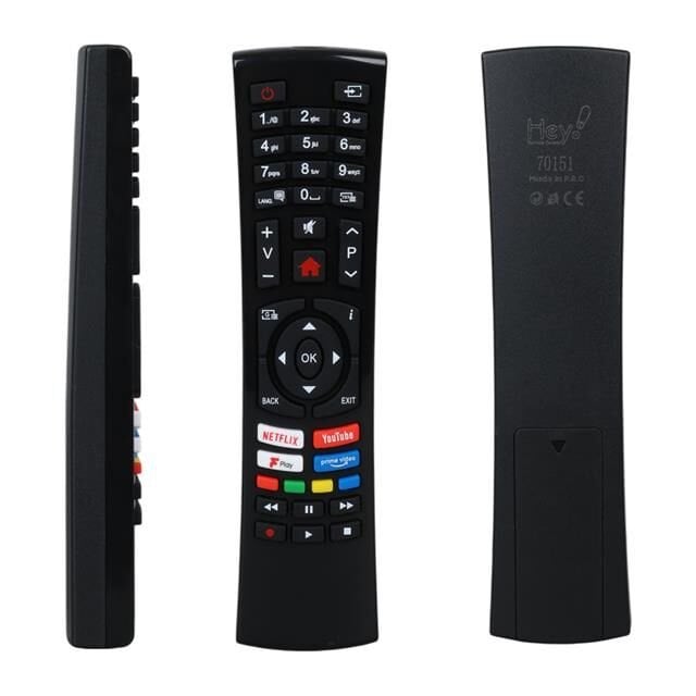 Hey Küçük Kalıp Vestel 4391P Black Fplay Netflix - Youtube - Play Tuşlu Lcd Led TV Kumanda