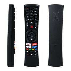 Hey Küçük Kalıp Toshiba CT-8528 Netflix Youtube Rakuten TV Tuşlu Lcd Led TV Kumanda