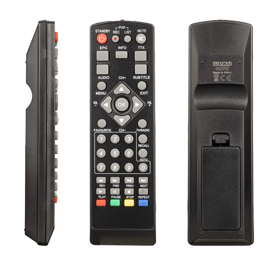 WEKO KR BOTECH 2010 HD/7200 FTA*GRUNDIG DSR-7150 HD UYDU KUMANDASI (40063=4070)