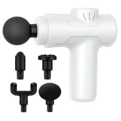 PowerMaster MINI-8211 Şarjlı Sporcu Koşucu Darbeli Titreşimli Masaj Aleti 6 Kademeli 2000mAh