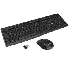 Everest KM-719 Siyah 2in1 Kablosuz Q Multimedia Klavye + Mouse Set